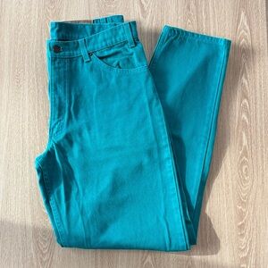 Levi's Vibrant Teal Jeans